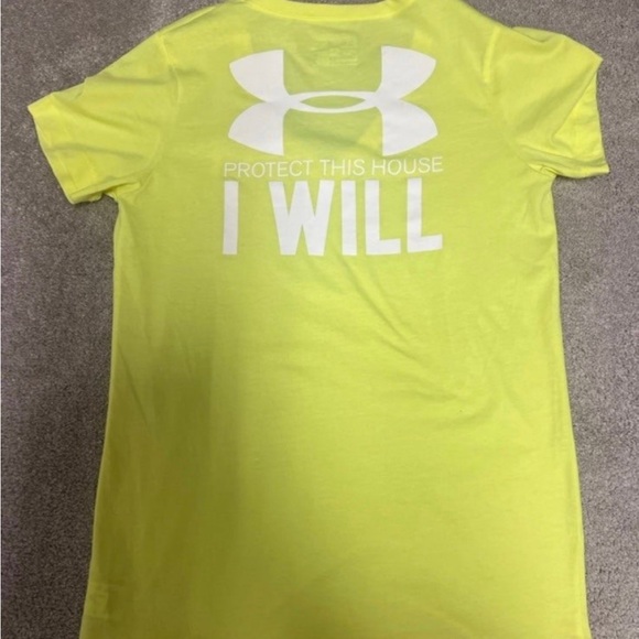 Under Armour tshirt neon yellow - Picture 3 of 3